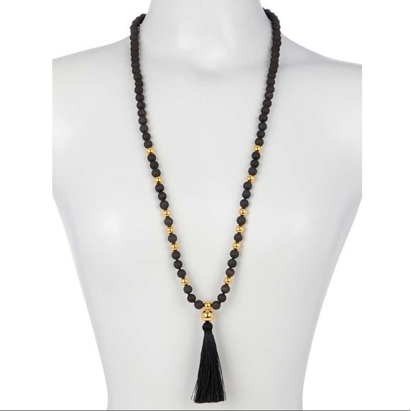 Gorjana Drusy Tassel Necklace NWT - Picture 5 of 5